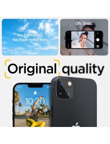 Spigen Optik.TR Camera Protector glass for iPhone 14/14 Plus camera, 2 black