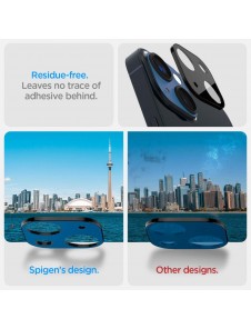 Spigen Optik.TR Camera Protector glass for iPhone 14/14 Plus camera, 2 black