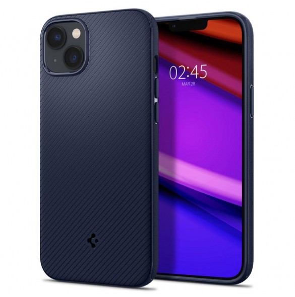 Spigen MAG ARMOR IPHONE 14 NAVY BLUE
