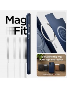 Spigen MAG ARMOR IPHONE 14 NAVY BLUE