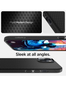 Spigen LIQUID AIR IPHONE 14 MATTE BLACK