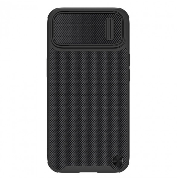 Nillkin Textured S Case for iPhone 14 armored case with camera cover black