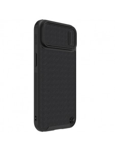 Nillkin Textured S Case for iPhone 14 armored case with camera cover black
