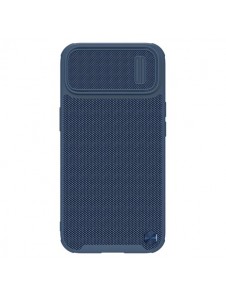 Nillkin Textured S Case iPhone 14 armored case with camera cover blue