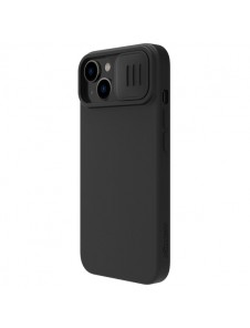Nillkin CamShield Magnetic Silicone Case for iPhone 14 magnetic MagSafe cover with camera cover black