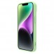 Nillkin CamShield Magnetic Silicone Case iPhone 14 Magnetic MagSafe case with camera cover green