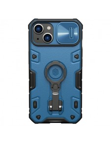 Nillkin CamShield Armor Pro Magnetic Case for iPhone 14 Magnetic MagSafe Cover with Camera Cover blue