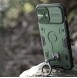 Nillkin CamShield Armor Pro Magnetic Case iPhone 14 Magnetic MagSafe Cover with Camera Cover Dark Green