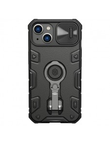 Nillkin CamShield Armor Pro Magnetic Case for iPhone 14 MagSafe armored cover stand ring black