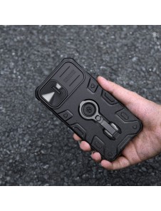 Nillkin CamShield Armor Pro Magnetic Case for iPhone 14 MagSafe armored cover stand ring black
