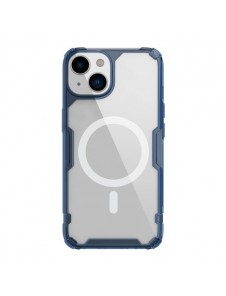 Nillkin Nature Pro Magnetic Case for iPhone 14 magnetic cover MagSafe blue