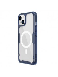 Nillkin Nature Pro Magnetic Case for iPhone 14 magnetic cover MagSafe blue