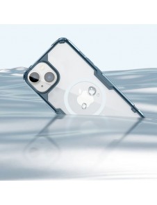 Nillkin Nature Pro Magnetic Case for iPhone 14 magnetic cover MagSafe blue