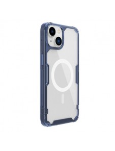 Nillkin Nature Pro Magnetic Case for iPhone 14 magnetic cover MagSafe blue