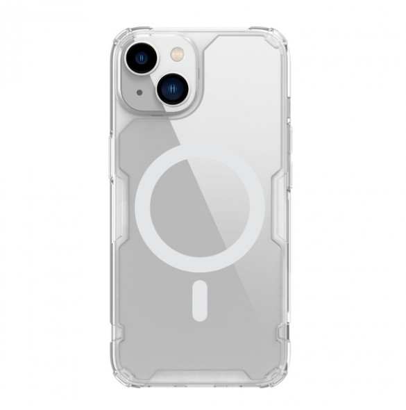 Nillkin Nature Pro Magnetic Case for iPhone 14 Magnetic MagSafe cover transparent