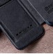 Nillkin Qin Leather Pro Case Cover iPhone 14 Camera Protector Holster Cover Flip Case Blue