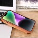 Nillkin Qin Leather Pro Case iPhone 14 Camera Cover Holster Cover Flip Case Brown