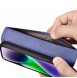 iCarer Wallet Case 2in1 Case iPhone 14 Leather Flip Cover Anti-RFID Light Purple