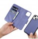 iCarer Wallet Case 2in1 Case iPhone 14 Leather Flip Cover Anti-RFID Light Purple