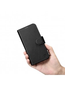 iCarer Wallet Case 2in1 Case iPhone 14 Leather Flip Cover Anti-RFID black