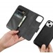 iCarer Wallet Case 2in1 Case iPhone 14 Leather Flip Cover Anti-RFID black