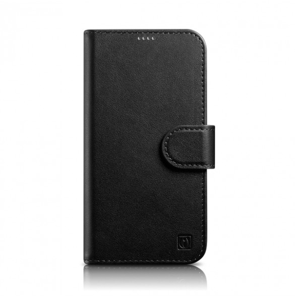 iCarer Wallet Case 2in1 Case iPhone 14 Leather Flip Cover Anti-RFID black