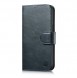 copy of iCarer Oil Wax Wallet Case 2in1 Case iPhone 14 Leather Flip Cover Anti-RFID Brown