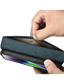 copy of iCarer Oil Wax Wallet Case 2in1 Case iPhone 14 Leather Flip Cover Anti-RFID Brown