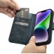 copy of iCarer Oil Wax Wallet Case 2in1 Case iPhone 14 Leather Flip Cover Anti-RFID Brown