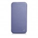 iCarer CE Premium Leather Folio Case iPhone 14 Magnetic Flip Leather Folio Case MagSafe Light Purple