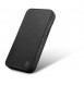 iCarer CE Premium Leather Folio Case iPhone 14 magnetic flip case MagSafe black