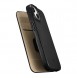 iCarer CE Oil Wax Premium Leather Folio Case iPhone 14 magnetic flip case MagSafe black