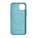 iCarer Litchi Premium Leather Case iPhone 14 Magnetic Leather Case with MagSafe Green