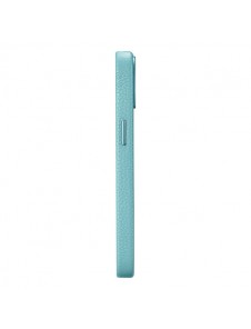 iCarer Litchi Premium Leather Case iPhone 14 Magnetic Leather Case with MagSafe Green
