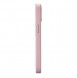 iCarer Litchi Premium Leather Case iPhone 14 Magnetic Leather Case with MagSafe Pink