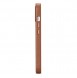 iCarer Case Leather Case Cover for iPhone 14 Brown