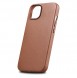 iCarer Case Leather Case Cover for iPhone 14 Brown