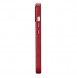 iCarer Case Leather cover case made of genuine leather for iPhone 14 red