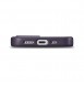iCarer Case Leather Cover Case for iPhone 14 Dark Purple