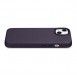 iCarer Case Leather Cover Case for iPhone 14 Dark Purple