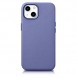 iCarer Case Leather Case Cover for iPhone 14 Light Purple