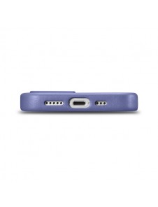 iCarer Case Leather Case Cover for iPhone 14 Light Purple
