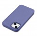 iCarer Case Leather Case Cover for iPhone 14 Light Purple
