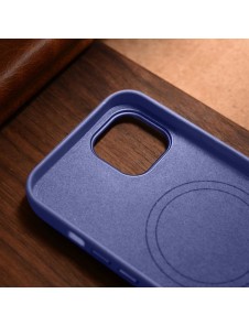 iCarer Case Leather Case Cover for iPhone 14 Light Purple