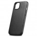 iCarer Case Leather cover for iPhone 14 black