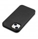iCarer Case Leather cover for iPhone 14 black