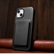 iCarer Case Leather cover for iPhone 14 black