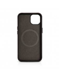 iCarer Oil Wax Premium Leather Case magnetic leather case iPhone 14 with MagSafe brown