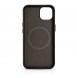 iCarer Oil Wax Premium Leather Case magnetic leather case iPhone 14 with MagSafe brown