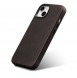 iCarer Oil Wax Premium Leather Case magnetic leather case iPhone 14 with MagSafe brown